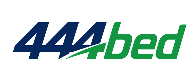 444bed উষ্ণ বাদামি লোগো